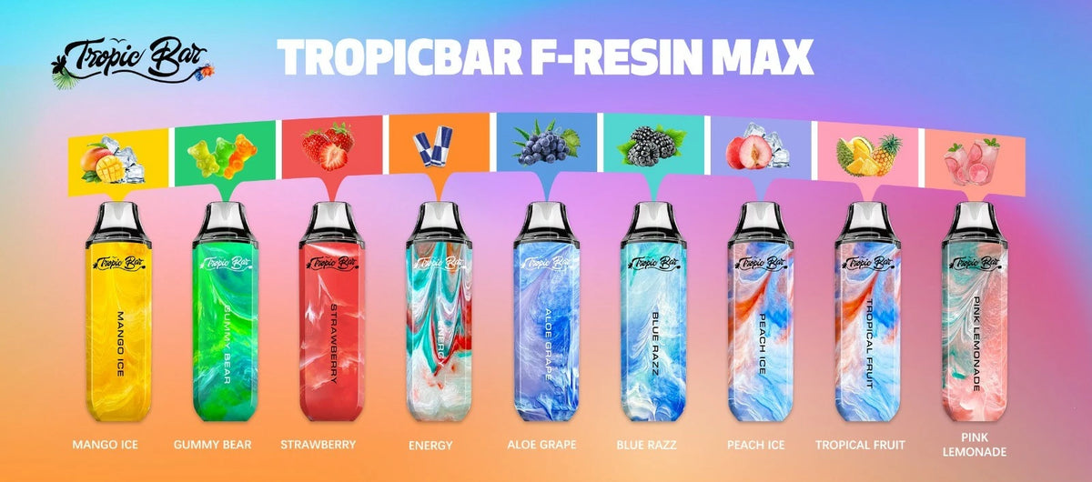 Tropic Bar 8000 Max Resin Disposable Route 62 Vapes