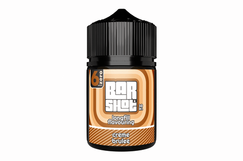 Bar Shot - 6Zero - Crème Brûlée MTL/Nic Salt Longfill 60ML