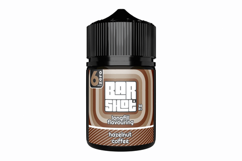 Bar Shot - 6Zero - Hazelnut Coffee MTL/Nic Salt Longfill 60ML