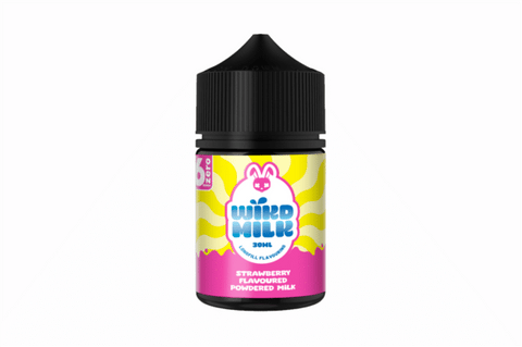 6Zero - Wikd Milk - Strawberry MTL/Nic Salt Longfill
