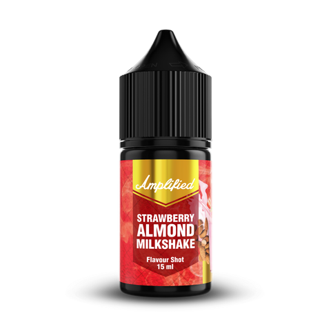 Amplified - Strawberry Almond Milkshake Longfill Flavour Shot