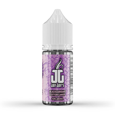 Bard x Jay Jay's - Blackcurrent Cotton Candy MTL/Nic Salt Flavour Shot