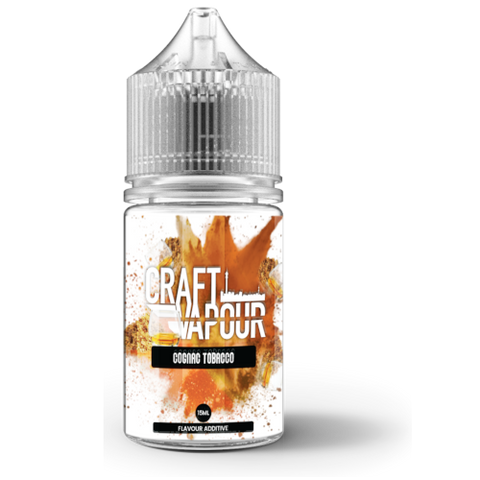 Craft Vapour - Cognac Tobacco MTL/Nic Salt Flavour Shot
