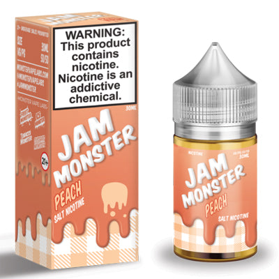 Jam Monster - Peach Nic Salt