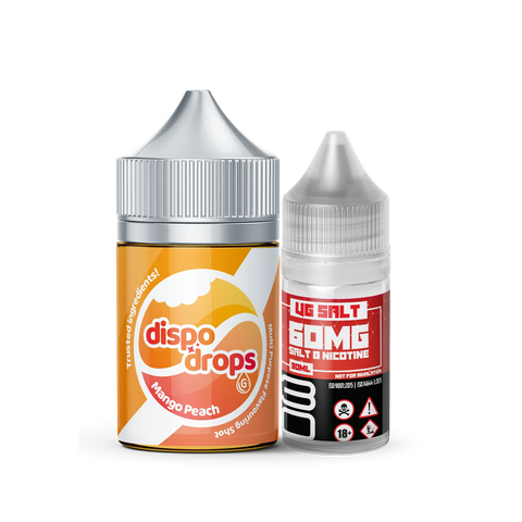 Dispo-Drops - Mango Peach Nic Salt Combo