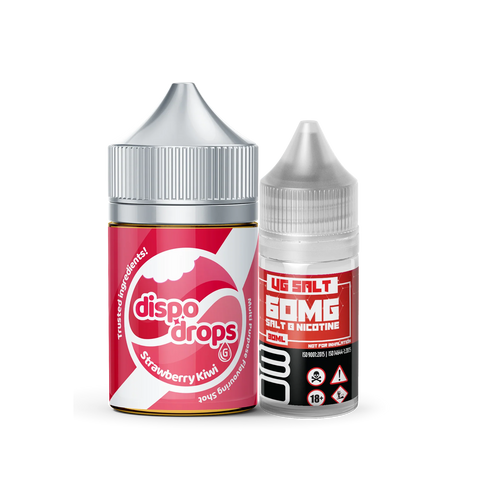 Dispo-Drops - Strawberry Kiwi Nic Salt Combo