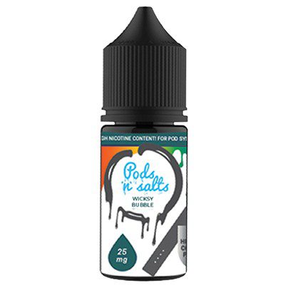 Pods n' Salts - Wicksy Bubble Nic Salt