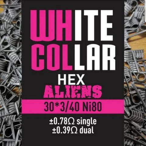 White Collar - Hex Alien Coils